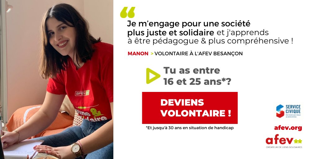 Nous recherchons notre nouvelle team <a href="/ServiceCivique/">Service Civique</a>  pour la rentrée prochaine !🙋
Tu es dispo 26h/semaine à partir de septembre ? Tu prévois de faire une césure? Tu veux profiter de ce temps pour contribuer à la lutte contre les inégalités éducatives ? déroule le thread 👇1/3