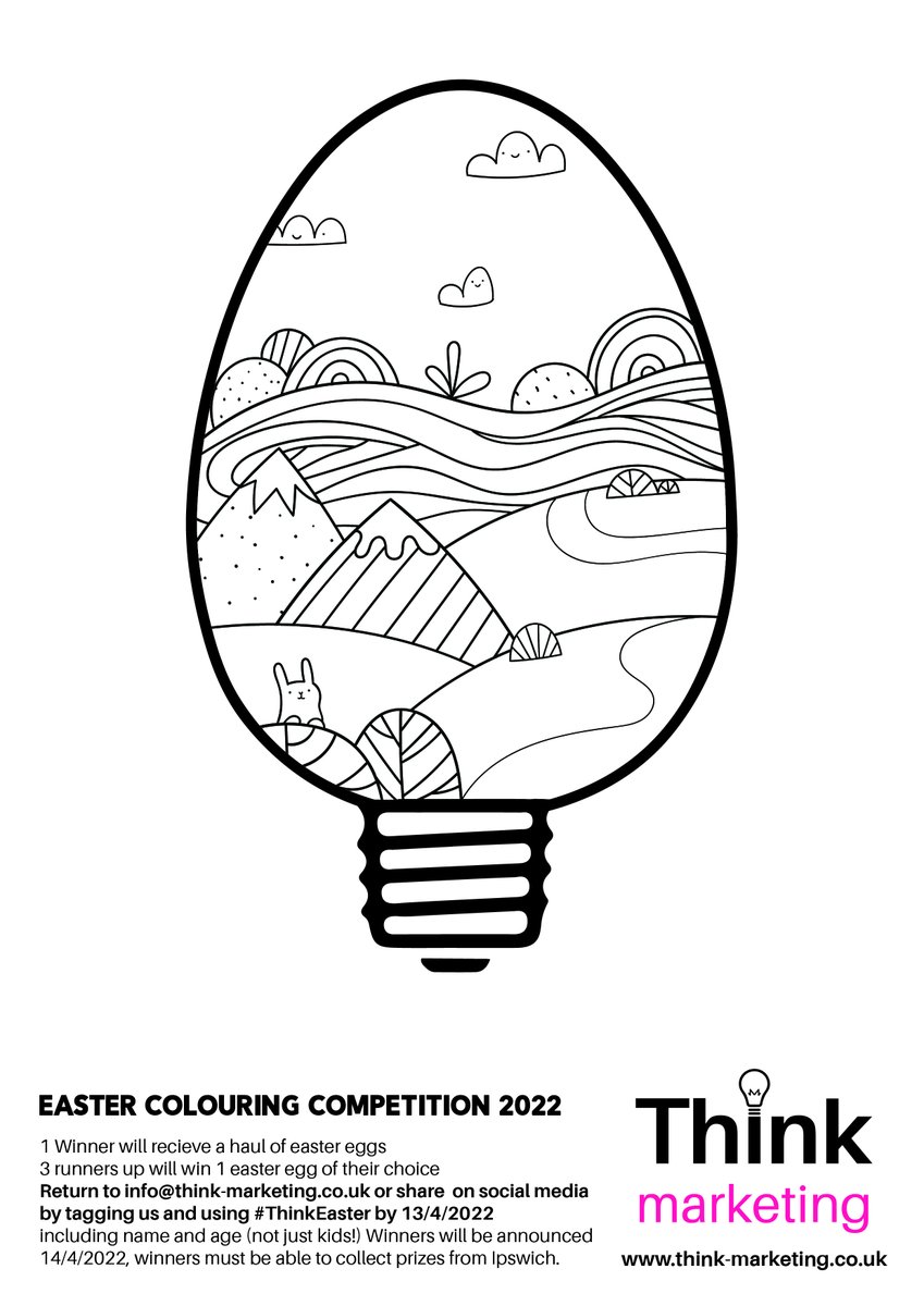 think_market's tweet photo. Let's get creative with an #EasterCompetition! A chance to win a stash of Easter choccy!π‘
1οΈβ£ Winner of an Easter Egg haul!
3οΈβ£ Runners up will get 1 Easter Egg of choice.
π Closes 13/4/2022
βοΈ Send entries to info@think-marketing.co.uk or tag us and use #ThinkEaster. π₯ https://t.co/RNqna05wxw