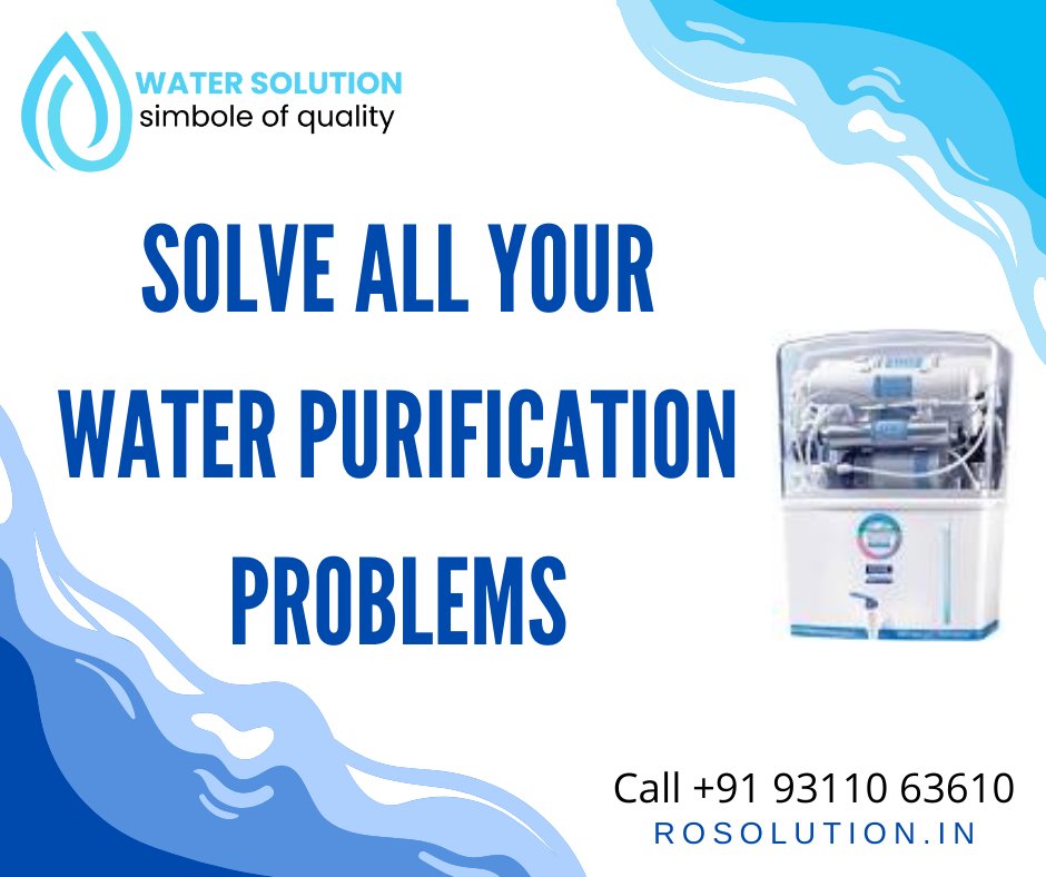 Rosolution01's tweet photo. RO Solution helps in Solving your all #Water #Purification Problems PAN India.
We have a team of Expert technicians who works effectively. Call 93110 63610
or Visit: https://t.co/PeyabMHxkE
#aquagardroservices #onlineroservices #rohelpline #waterpurification #Aquaguard #india https://t.co/g4RcQjzbMO