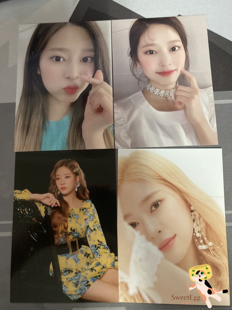 SweetEggStore's tweet photo. 💛คิโนะ มินจู วอนยอง ( 2 รูปแรก) คู่ละ 100  
💛MD คอน Oneiric เยนา มินจู ชิ้นละ 80 เมมละ 150
💛 รูปแถมซิงเกิลญี่ปุ่น มินจู 120 เยนา 80
ค่าจัดส่งลทบ. 30 ems 50  📬
สนใจเมนชั่นมาได้เลยค่า ถ้าได้ไข่หวานจะกดเฟบแล้ว DM ไปหาค่ะ✨😻 
#ตลาดนัดizone #ตลาดนัดไอจือวอน https://t.co/Qe8y99hvBx