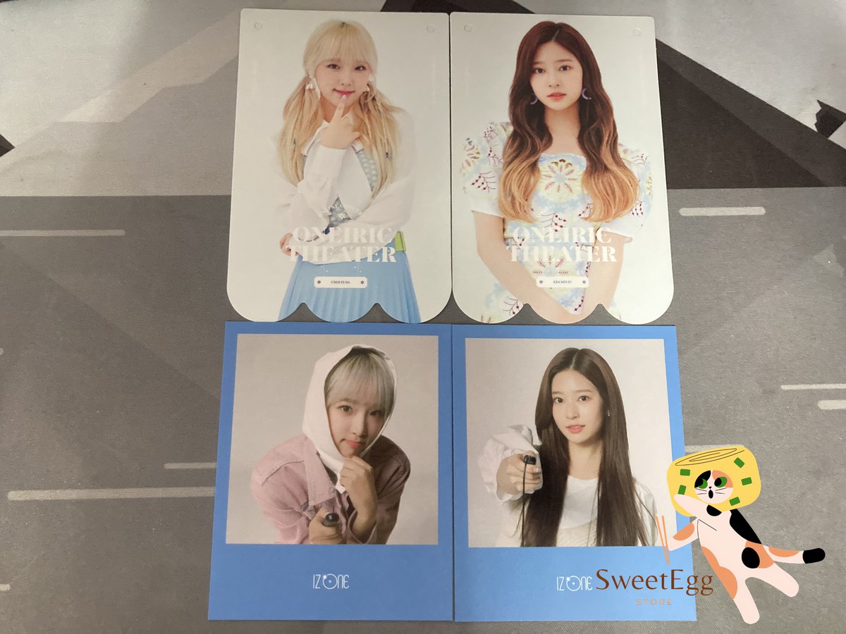 SweetEggStore's tweet photo. 💛คิโนะ มินจู วอนยอง ( 2 รูปแรก) คู่ละ 100  
💛MD คอน Oneiric เยนา มินจู ชิ้นละ 80 เมมละ 150
💛 รูปแถมซิงเกิลญี่ปุ่น มินจู 120 เยนา 80
ค่าจัดส่งลทบ. 30 ems 50  📬
สนใจเมนชั่นมาได้เลยค่า ถ้าได้ไข่หวานจะกดเฟบแล้ว DM ไปหาค่ะ✨😻 
#ตลาดนัดizone #ตลาดนัดไอจือวอน https://t.co/Qe8y99hvBx
