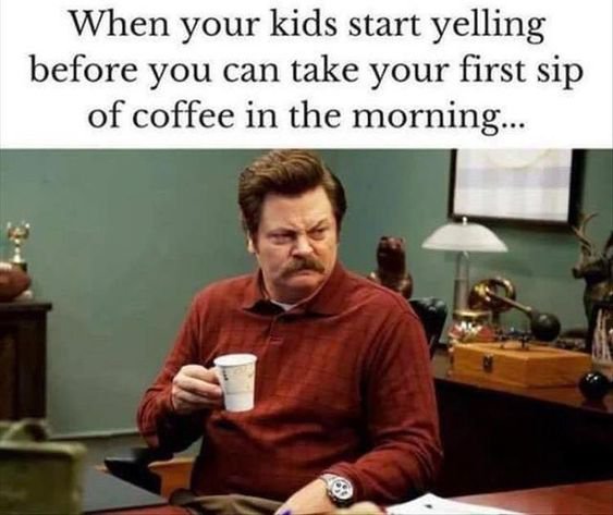 FortMillPD's tweet photo. Good morning! #CoffeeASAP #RonSwanson https://t.co/7LZEOptA9W