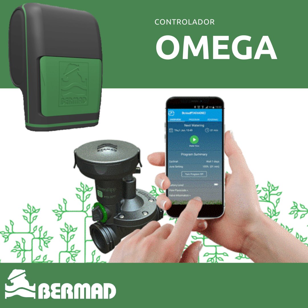 BermadBrasil's tweet photo. OMEGA é o controlador de irrigação avançado baseado em nuvem da BERMAD.  Uma solução perfeita para Perímetros Irrigados e Distritos de Irrigação. Vem conhecer!
#agrodigital #bermadize #bermaddigital #irrigacao https://t.co/GMYJtLRHRe
