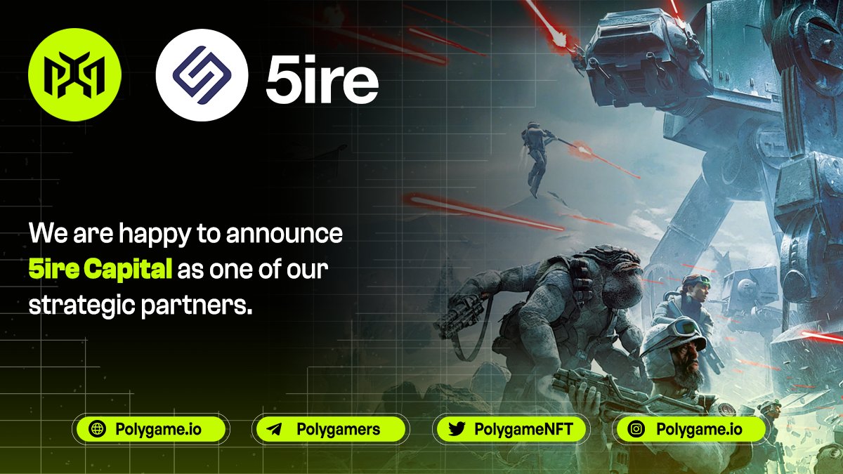Partnership Announcement📣

✨5ire Capital is one of our proud #partners.
✨5ire has a diverse background in #cryptocurrency and will help us strategically. 

<a href="/5ireChain/">5ireChain (What's cooking?)</a> #5ireChain $PGEM #PGEM