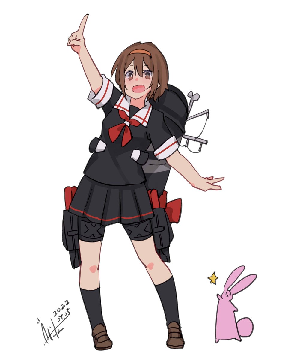 手描きイラスト 艦これ 白露 即納送料無料 白露
