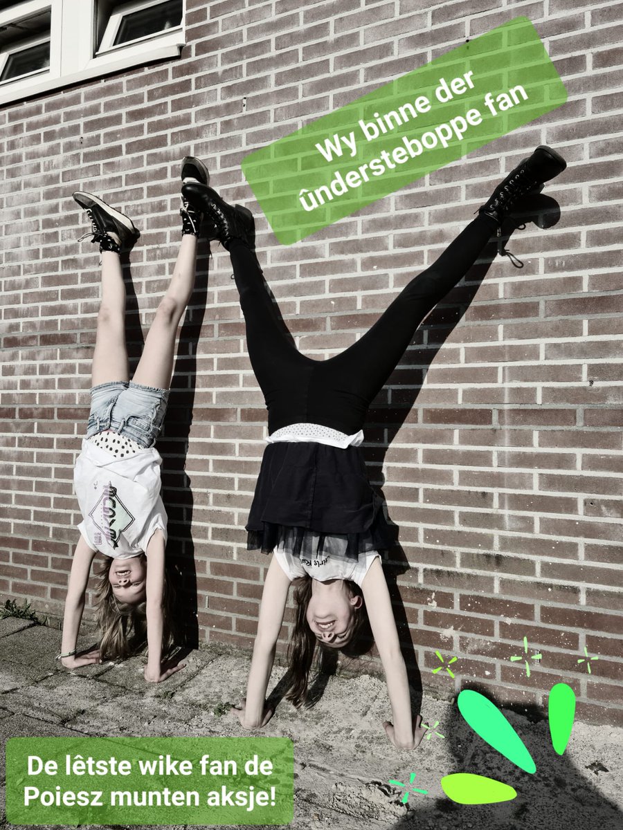 Lêste wike! Sparje jimme noch ff mei? Dizze wike bananen…goed ite! Dan kinne jimme ek op’e kop stean Krekt as dizze froulju😉😅 <a href="/BISiepenloft/">BIS - Berneiepenloft</a>