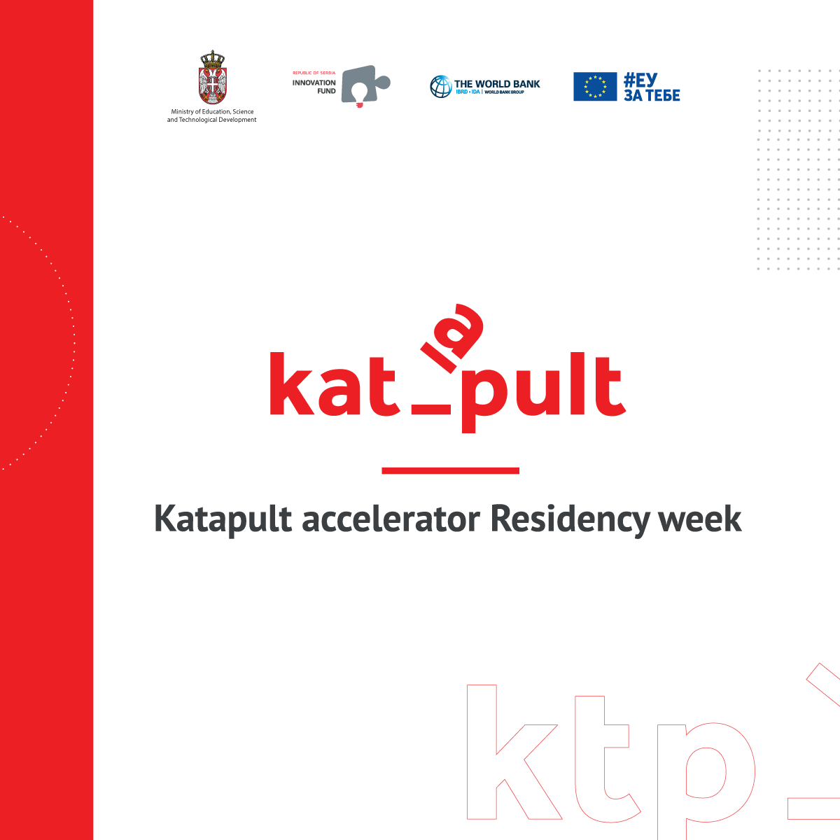 katapult_rs's tweet photo. Let the Residency Week begin! All Katapult participants will meet in one place. 19 Katapult startups have the opportunity to meet more than 30 experienced international and local experts. 🚀
#KatapultZaStartap #Serbian #Startup #akcelerator

@MPNTR
@WorldBank
@SrbInnov https://t.co/jUkhxFTPTF