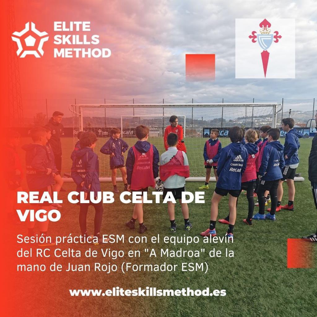 Formación en RC Celta de Vigo
📚 Formación teórico - práctica Esm
Formador: @jrojodeporte 

eliteskillsmethod.es/formacion-esm-…