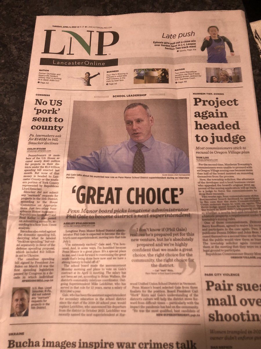 A great choice and a great day to be a Comet!