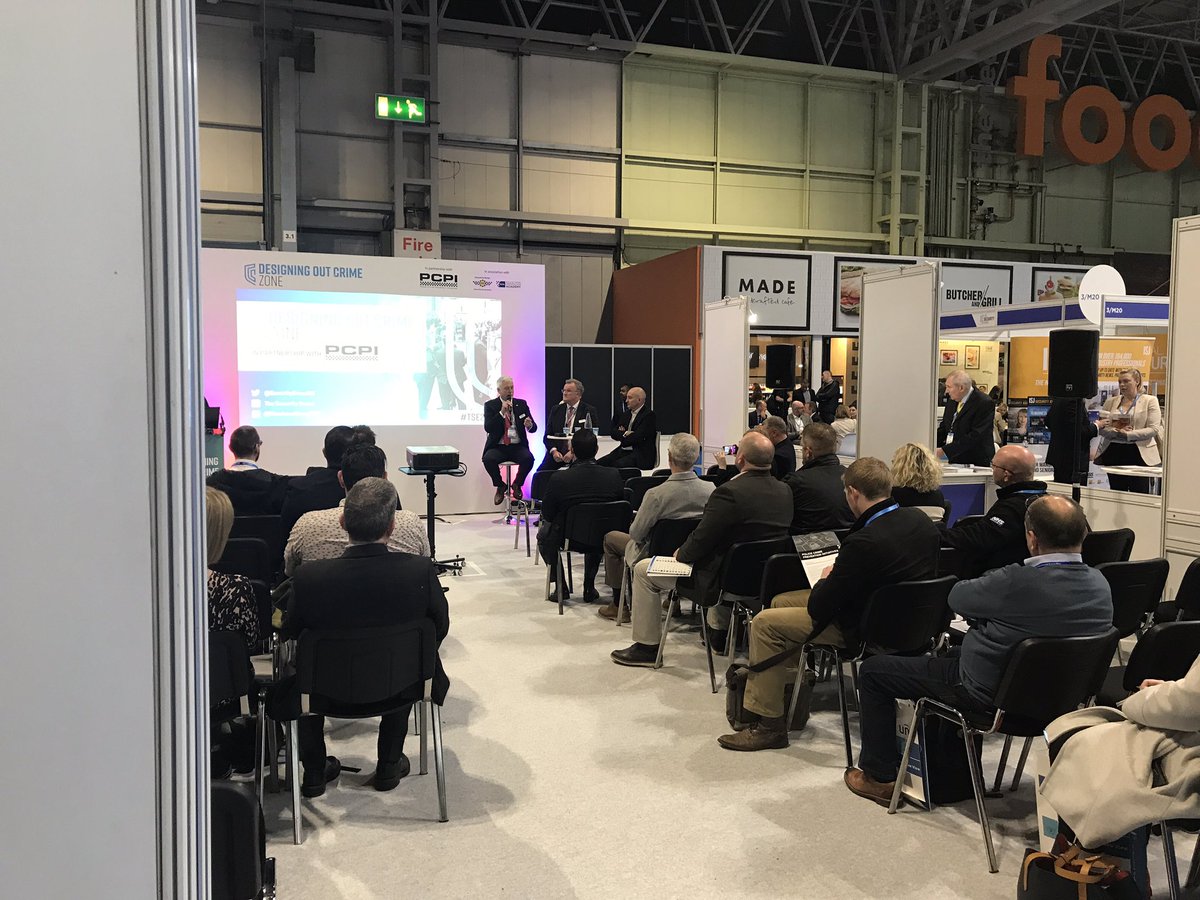 BarrieJM's tweet photo. Great to see the #DesigningOutCrime Zone @SecurityEventUK and a great Panel session with members of @PoliceCPI team. Great @securedbydesign insights as well. @Fergusonfocus smashed it again 👍👌 https://t.co/AnNJ5jMEYh