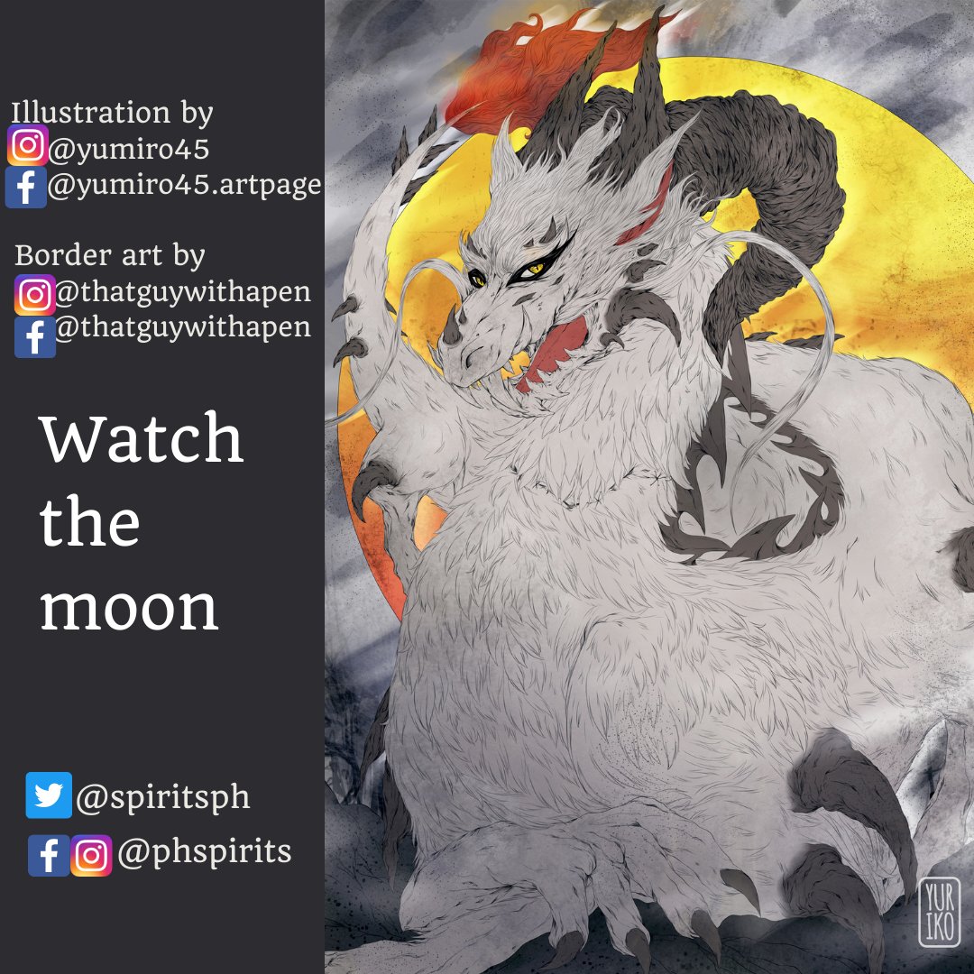 SpiritsPh's tweet photo. Kedu #PhilippineSpirits #PHSpirits #MythicalCreature #MoonEater #Eclipse #PhilippineMythology https://t.co/qM4VDr2QYL
