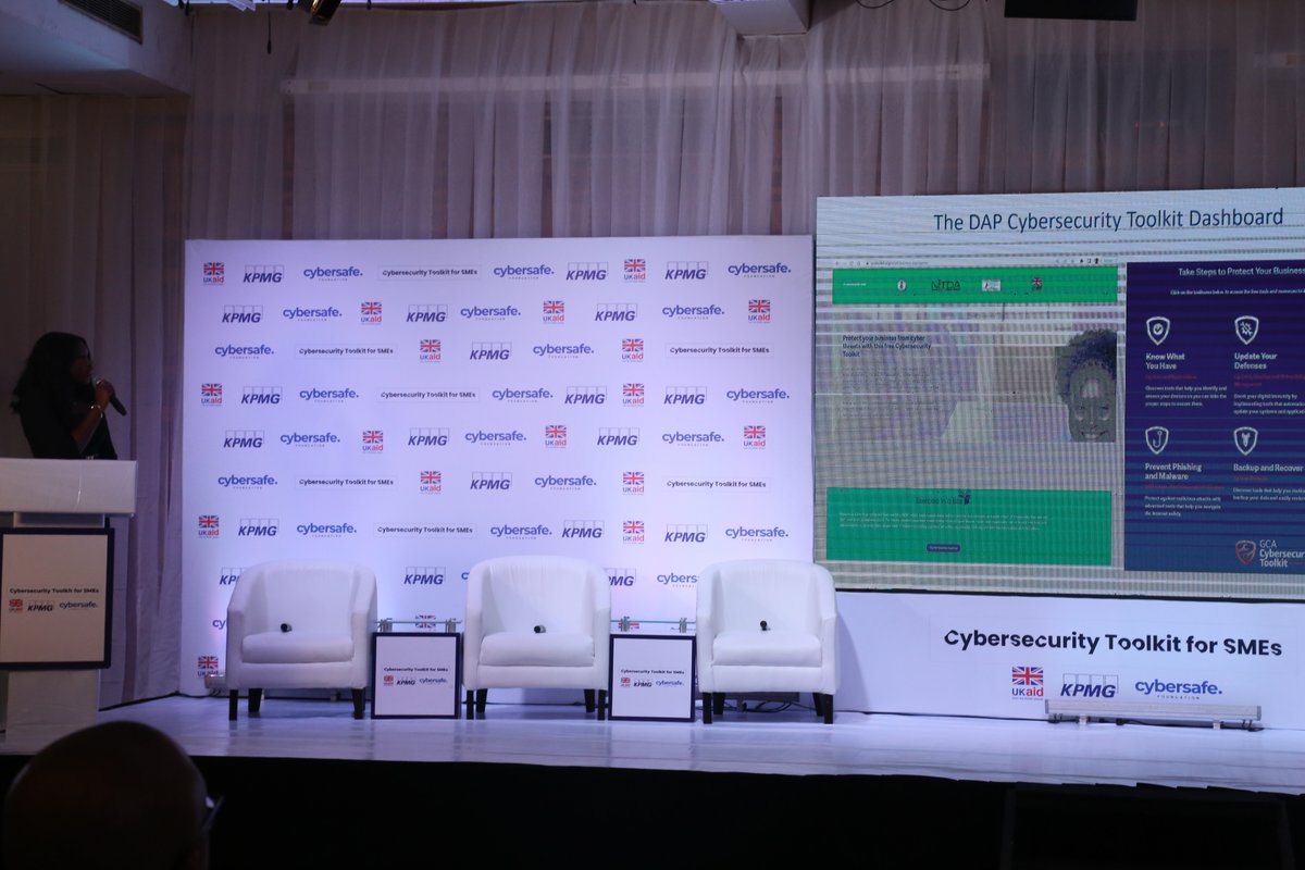 KPMG_NG's tweet image. Tempo builds as the official launch of the Cybersecurity Toolkit for SMEs - 2022 kicks off.
#cybersecuritytoolkit #cyberawareness #cybersecurity @KPMG_NG