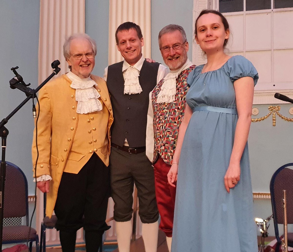 Despite a last-minute change of caller(s), much fun was had by everyone at the ball at the weekend.

We send our best wishes to Matthew and hope to have him call for us in the future.