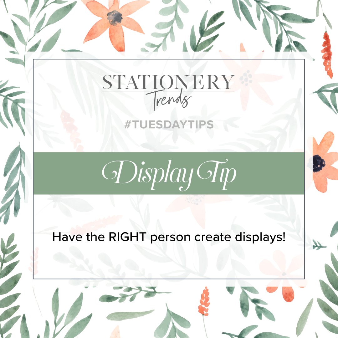 StationeryTrend's tweet image. Bob Phibbs, @TheRetailDoctor said that "In order to implement a strong retail merchandising play, you have to have someone who understands the science." He also said it is important for the person to know the trends and understand how the product sells. #TuesdayTips #DisplayTip