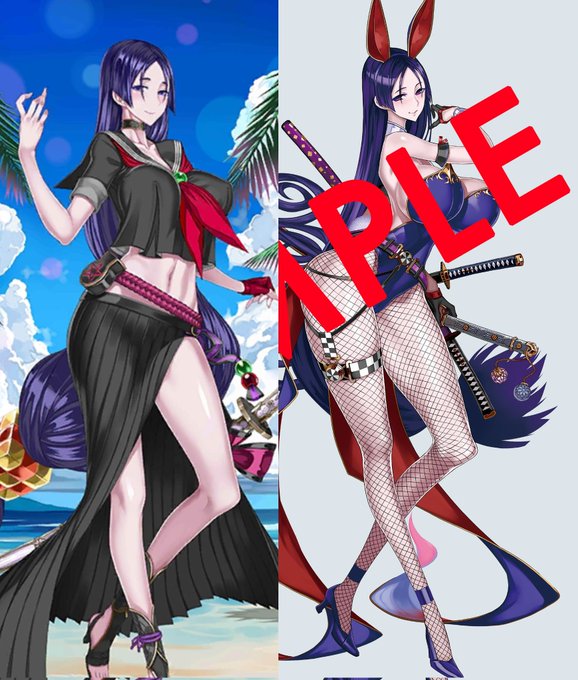 カルデアの高レア女性ランサーは
必ず一回はバニーガールの格好をしなければいけないというルールがあります(エイプリルフール5日目)
#FGO 