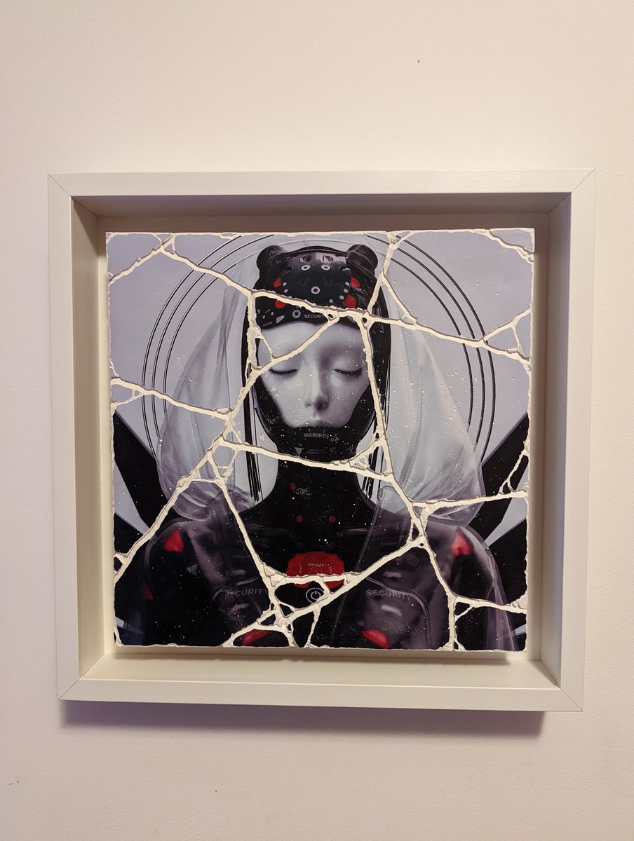 Shoutout to <a href="/metastohn/">stöhn</a> for printing my <a href="/GhisleriFilippo/">filippo.ghisleri</a> 1/1 onto stone. Looks incredible in person. May need to order more 😳