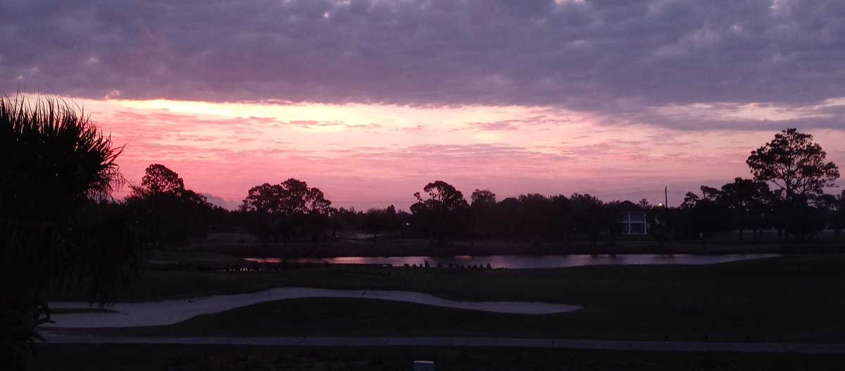 Kinda nice. 6:15am