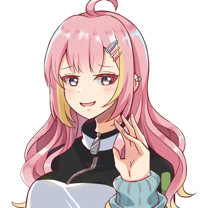 プロフ用に描きなおした 