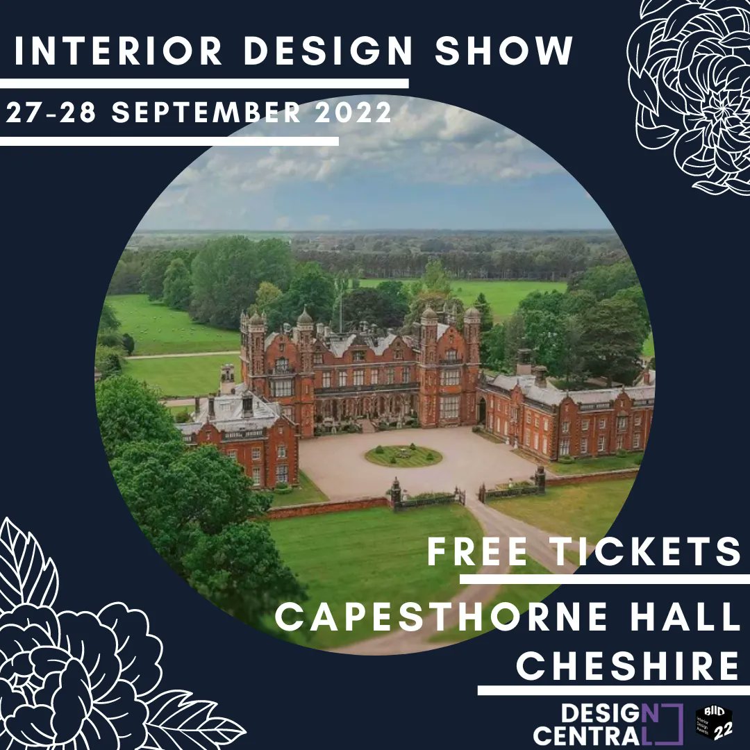Design Central (@designcentraluk) on Twitter photo 🚨HOT OFF THE PRESS🚨 We are back for our #NorthWest #interiors Show <a href="/CapesthorneHall/">Capesthorne Hall</a> this September. Reserve your diary space & pre-book your FREE Trade Tickets to guarantee your place. See you in September! buff.ly/3j8wHul #designcentraluk #capesthornehall #cheshire 🚨HOT OFF THE PRESS🚨 We are back for our #NorthWest #interiors Show <a href="/CapesthorneHall/">Capesthorne Hall</a> this September. Reserve your diary space & pre-book your FREE Trade Tickets to guarantee your place. See you in September! buff.ly/3j8wHul #designcentraluk #capesthornehall #cheshire