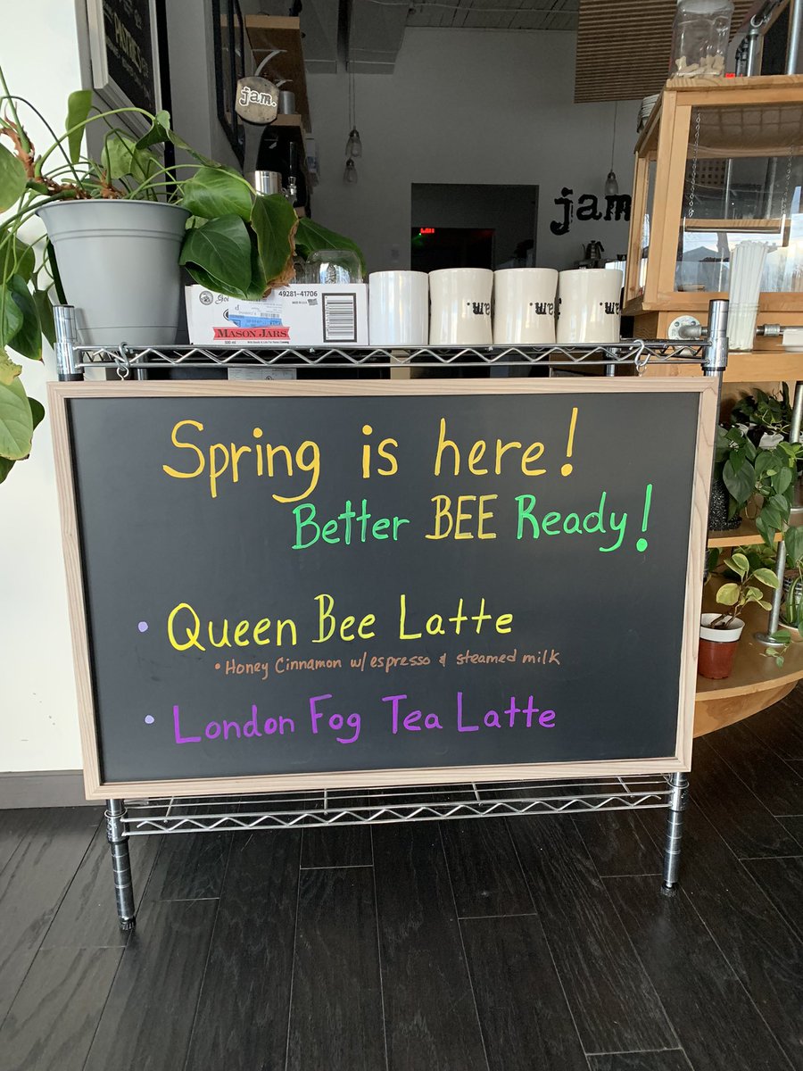 Spring is here! Open 7:30-4. ☕️

#jamparkside #northbuffalo #buffalocoffeeshops #buffalo #wny #visitbuffaloniagara #buffalove #travelbuf #buffalocoffee  #716coffee #wnycoffee #yelpbuffalo