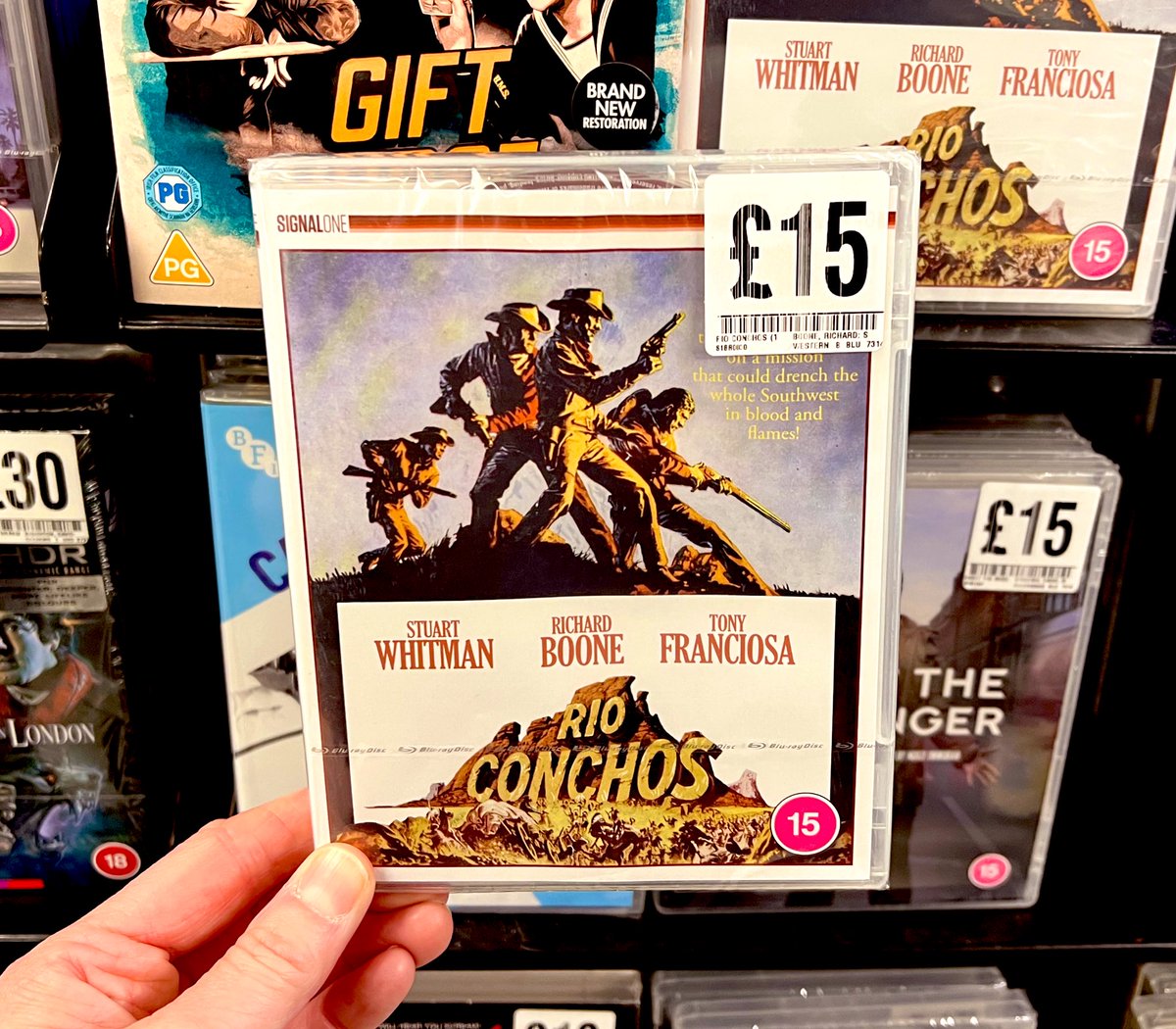 FoppCovent's tweet photo. ⚡️NEW THIS WEEK AT FOPP⚡️

I will tell you why Lassiter comes. 
To kill, and then to die.

#RioConchos 
#FoppCovent #GetToFopp #Fopp https://t.co/dRG4qID9PO