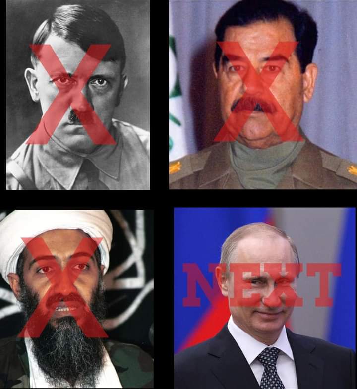 Lol putin is a different kettle of fish he wont be no walk over