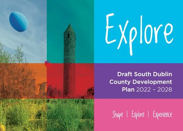 sdublincoco's tweet photo. Proposed Material Alterations to the South Dublin Draft County Development Plan 2022-2028 & associated environmental assessments are now available to view online & submissions can be made through the consultation portal https://t.co/QtJQYkil6c to the 26/4/22
#sdccdevplan2022 https://t.co/ARt4gPzYvh