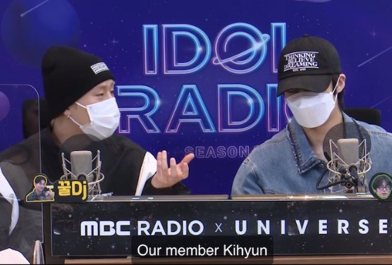 _iqazal_'s tweet photo. 🐝: our member Kihyun
        he records his own recording
        to hear it later

*god of kpop🔥* #기현 #형원 #주헌 https://t.co/dNzjEblvDO