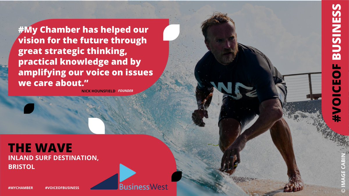 Celebrating #MyChamber week! We asked our Chamber member @NickHounsfield, founder of <a href="/TheWave/">The Wave</a>, how being a member of the most established and connected business community in the region has helped his business #ChamberBusiness #ChamberConnect #VoiceOfBusiness