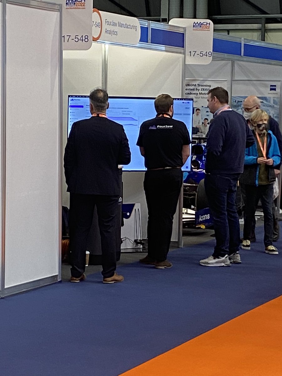 StevenFoxley's tweet image. Great to see all of the fantastic exhibits from our @HVM_Catapult colleagues at @NMIS_group @NuclearAMRC @the_MTC_org as well as exciting new start up businesses like @FourJawMA #MACH2022