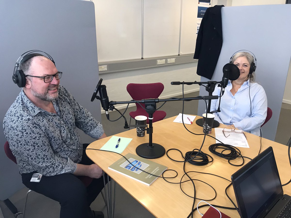 VibekeRischel's tweet photo. Podcast time with @larsoberlander preparing 5 podcast on improvement methods for in Danish #ihifellows #improvement @patientsikker @TheIHI https://t.co/3ZvG2vckhY