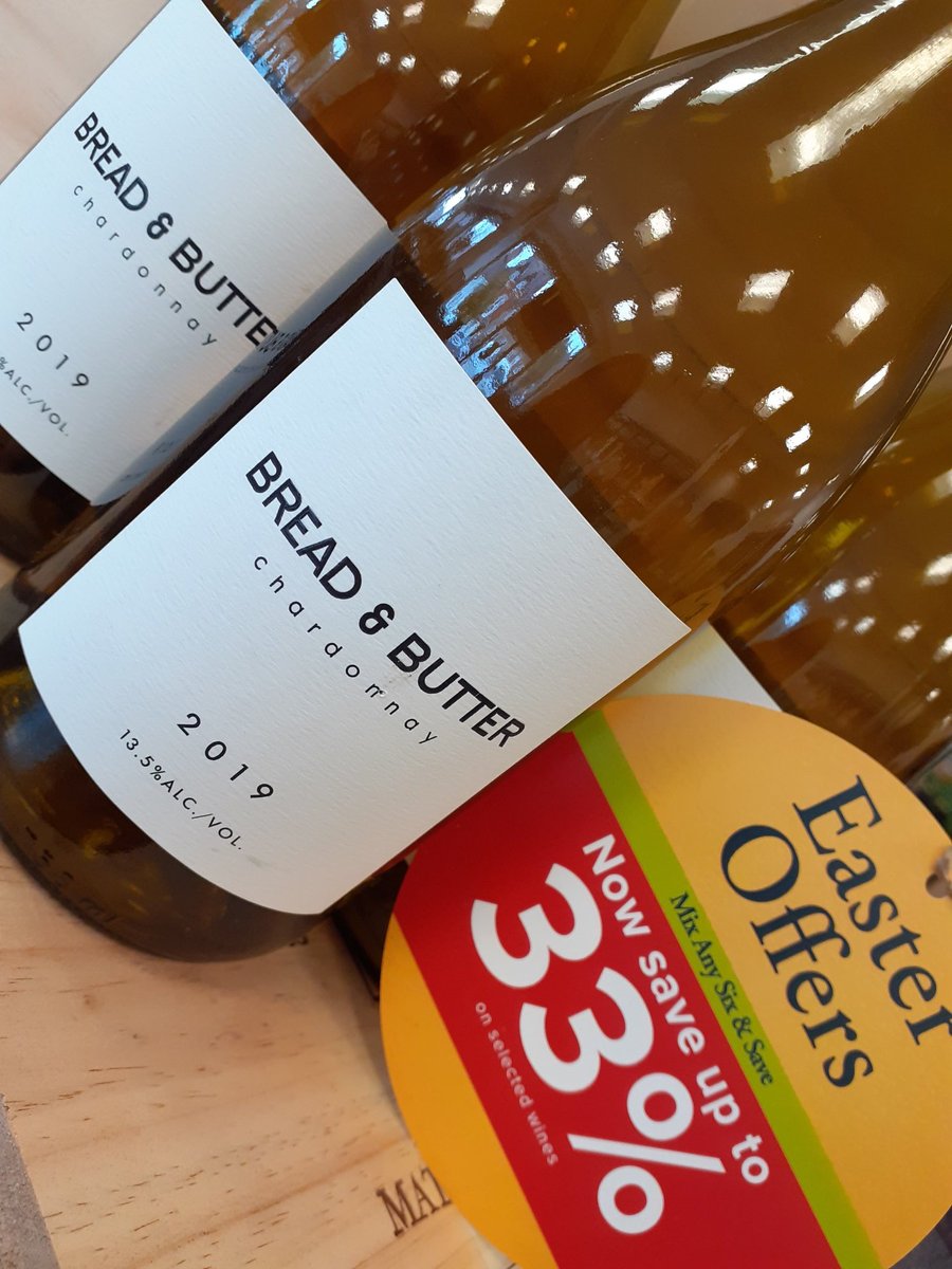 Just in case you haven't heard me shouting it from the rooftops ... The Bread and Butter collection is on offer at £9.99 on the Mix Six this week - including the ever popular Chardonnay ... come & get it!
#Breadandbutterwines