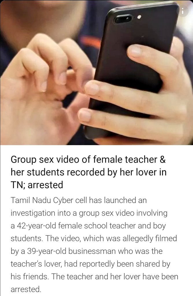 Tamilnadu Teacher And Student Sex Videos - Deepika Narayan Bhardwaj on X: \