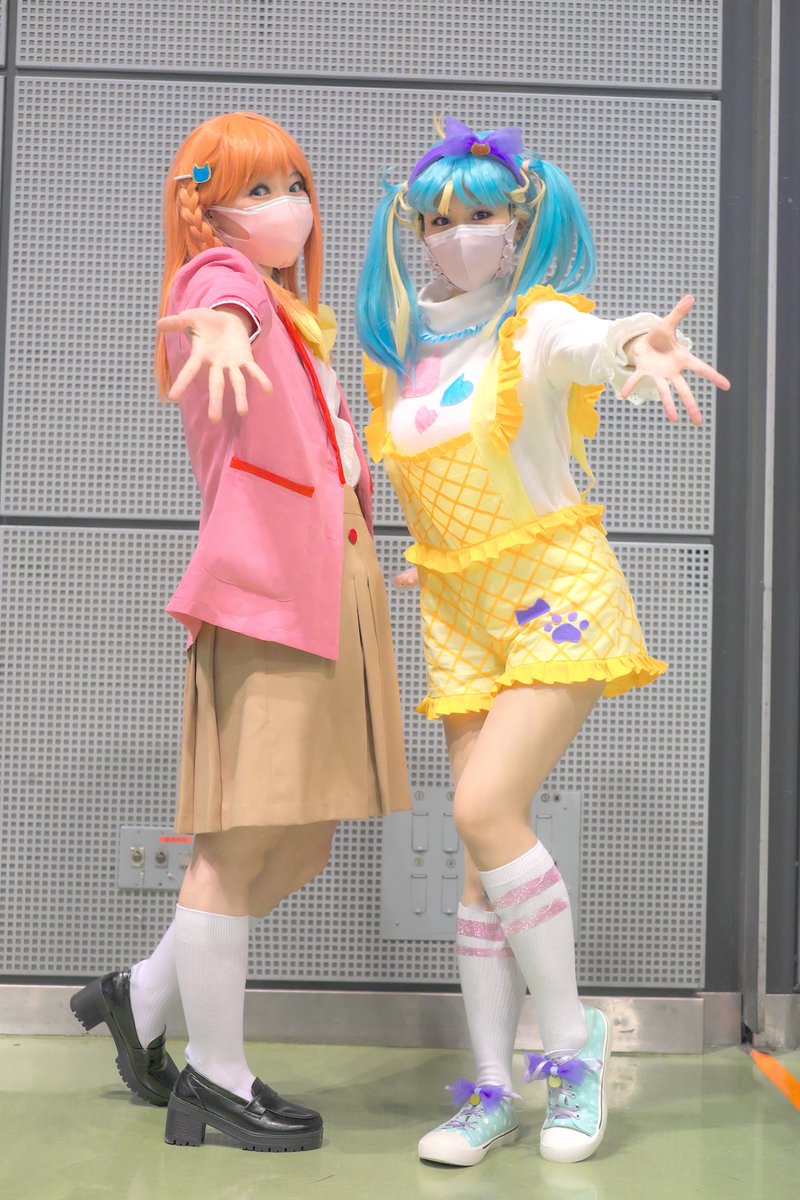 コスプレ / プリマジ 🎀まつりとみゃむ🐱 プリジャンで2人のお写真撮っ