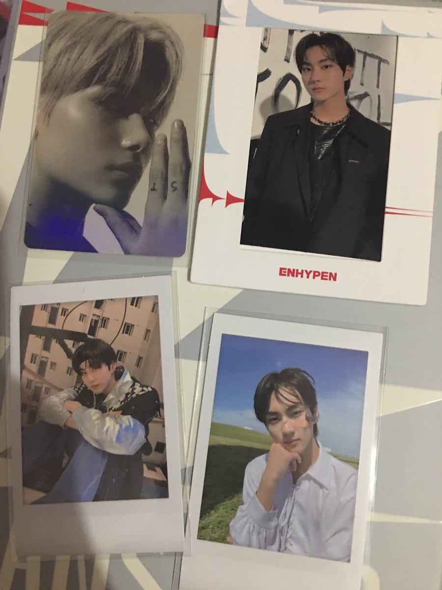jwonc4rt's tweet photo. wts lfb ph ! 

SET A 
ㅡ ni-ki yes24 pob - 450 
ㅡ jungwon weverse pob - 150 

SET B 
ㅡ jungwon no pola - 150
ㅡ jungwon yet pola - 150 
ㅡ jungwon yet pc - 380

╰ sold as set - 1,280 (1,250 payo)
╰ can look for kahati
╰ mop: gcash
╰ mod: ggx (can do sco)
╰ loc: pangasinan https://t.co/3p0WW5Wgih