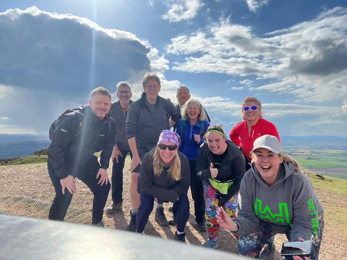 HITZoneShrops's tweet photo. So proud of our team and members who raised just under £2k walking the #Telford T50 trail this weekend for the @THJTrust An amazing charity who help and support kids with cancer. 50 miles in two days, that’s dedication 👏👏👏👏👏💚💚💚💚 https://t.co/KxEx6oPb0u