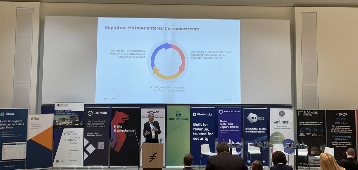 Second day of #CAC2022 being kicked of and great to see conferences back in #Frankfurt! Congrats @philippsandner, <a href="/FrankfurtSchool/">Frankfurt School</a> and everyone involved!