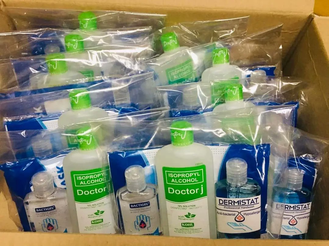 TagumpayNHS03's tweet photo. Thank you WNS Cares Foundation for the P92,500.00 worth of hygiene kits 💕. Maraming maraming salamat po Mr. Cayco, mabuhay po kayo! https://t.co/S4Rxa7TFcP