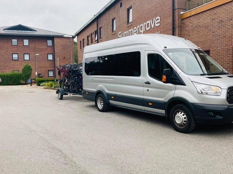 CroftTravel's tweet photo. BIKE BUS AND TRAILER! 🚴 😎 

Cycling season is definitely upon us, our carrier services have been in high demand already. If you need transport anywhere in the UK for your cycling team and bikes, we can help with our specialist bike trailer. 

https://t.co/ZXJfH2e6ey https://t.co/epZA3BWt2M