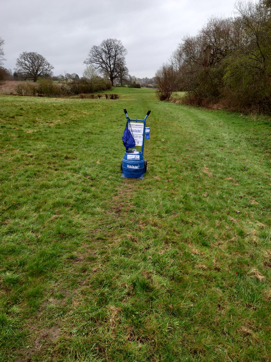 No road no path whay are they doing to me #beerpush <a href="/Itsontheball/">It's On The Ball</a> #TesticularCancer am I allowed a quick FFS