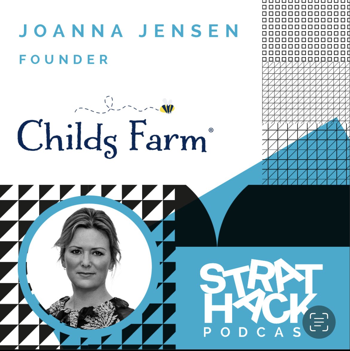 Amelia Torode (@amelia_torode) on Twitter photo Joanna started her business from her kitchen table. Last month she sold it for almost Β£40m. Sheβs amazing, her story is amazing, the Childs Farm products are amazing. Listen here open.spotify.com/show/27wigDpVfβ¦ <a href="/sera_holland/">Sera Holland</a> and I find out more on the new season of StratHack. Joanna started her business from her kitchen table. Last month she sold it for almost Β£40m. Sheβs amazing, her story is amazing, the Childs Farm products are amazing. Listen here open.spotify.com/show/27wigDpVfβ¦ <a href="/sera_holland/">Sera Holland</a> and I find out more on the new season of StratHack.