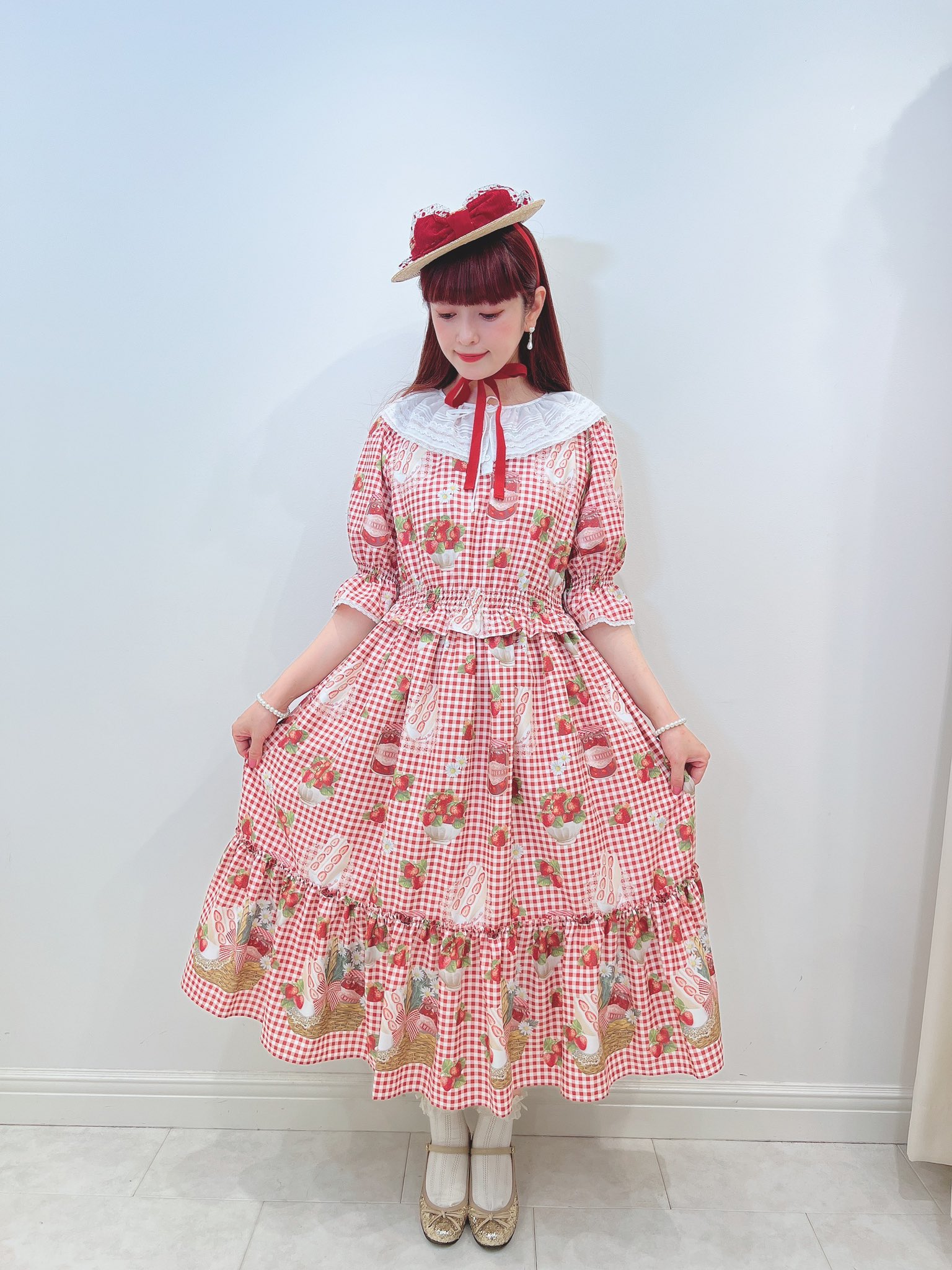激安特価 Lサイズ MelodyBasket × 青木美沙子 リボンいっぱい