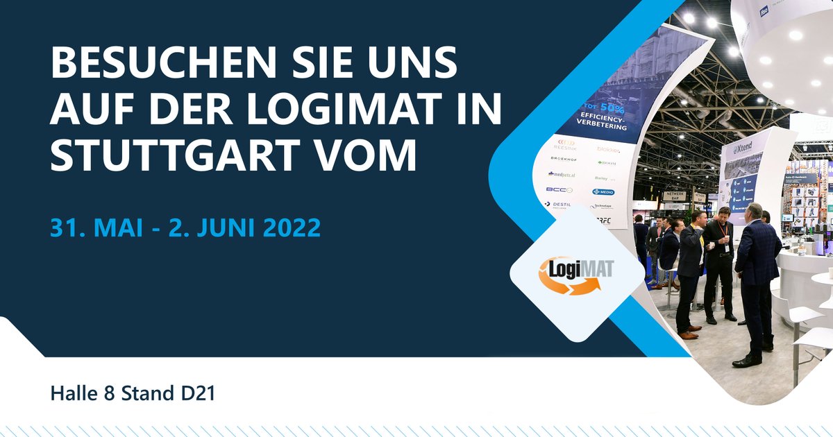 SlimstockGerman's tweet image. Slimstock goes LogiMAT 2022: informieren Sie sich über die neuesten Trends in der Logistikbranche. slimstock.com/de/logimat-202…

#logimat #logimat2022 #logimat22 #automation #supplychain #warehouse #ecommerce #distribution #solutionprovider #sorters #IBP #Bestandsoptimierung