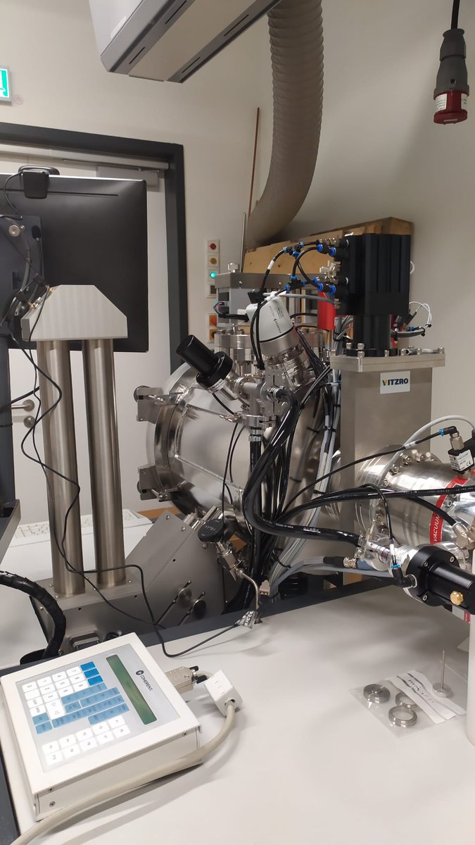 DiffChronometry's tweet photo. An exciting new toy ⚡ Our new pulsed laser deposition (PLD) system just arrived at Bochum and is ready to start depositing some films for diffusion experiments. https://t.co/z0THdlwYW7