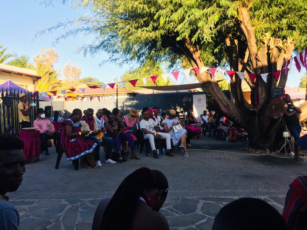 oxungi's tweet photo. @HelenaKaanane na @mushekojona nena ko Good Morning Namibia (NBC) sho yali ta ya gandja uuyelele wOxungi ndji yali ya ningwa molyomayaka nosho woo kombinga yembo Ohungipeke. #Oxungi #Ohungipeke #Elaka #Omuthigululwakalo https://t.co/ZWwNaBxdGT