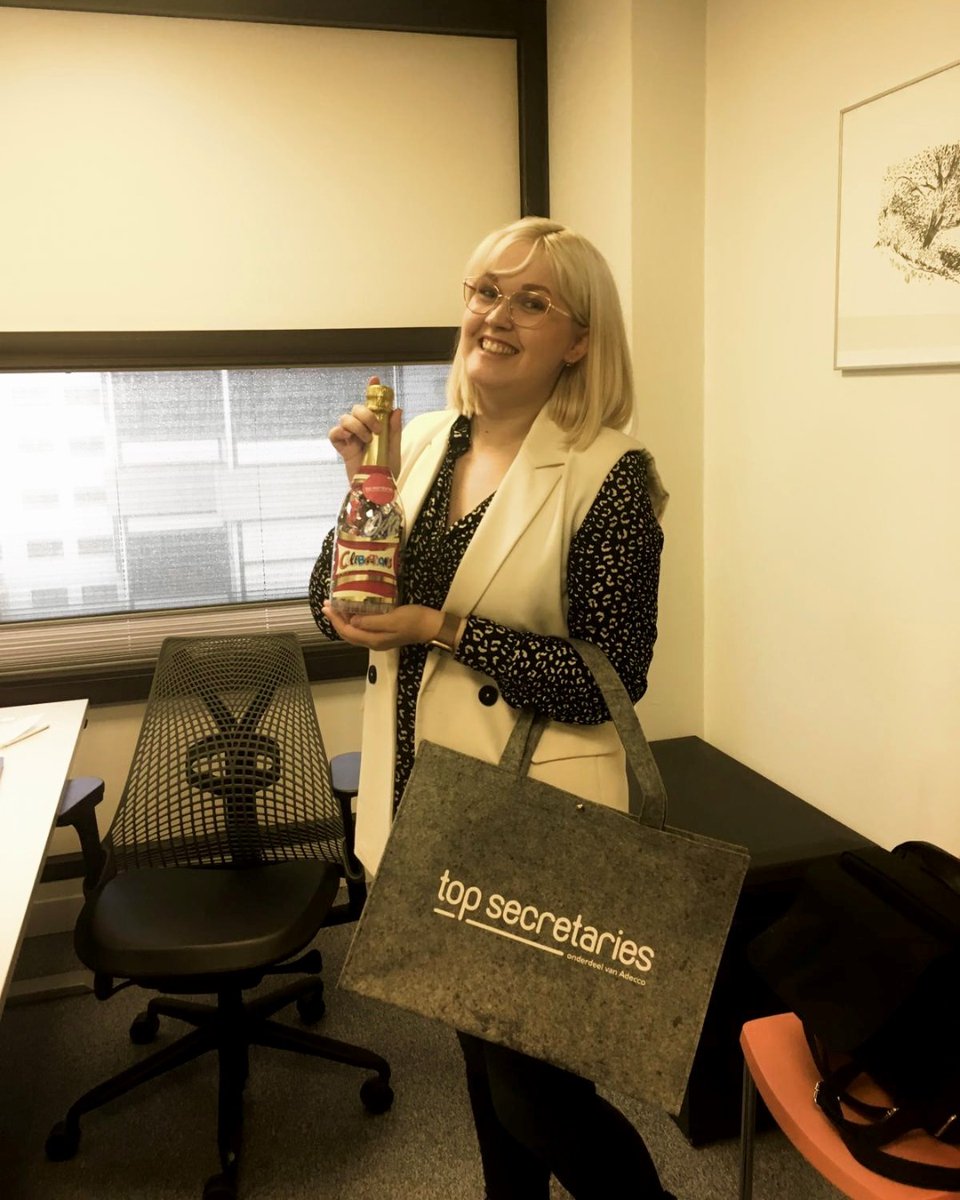 Welkom bij Top Secretaries, @BodeRaat! Wij wensen je heel veel succes en plezier bij je nieuwe opdrachtgever! 😀

#wijzijntopsecretaries en jij ook!
#nieuweopdrachtgever
#leukebanen