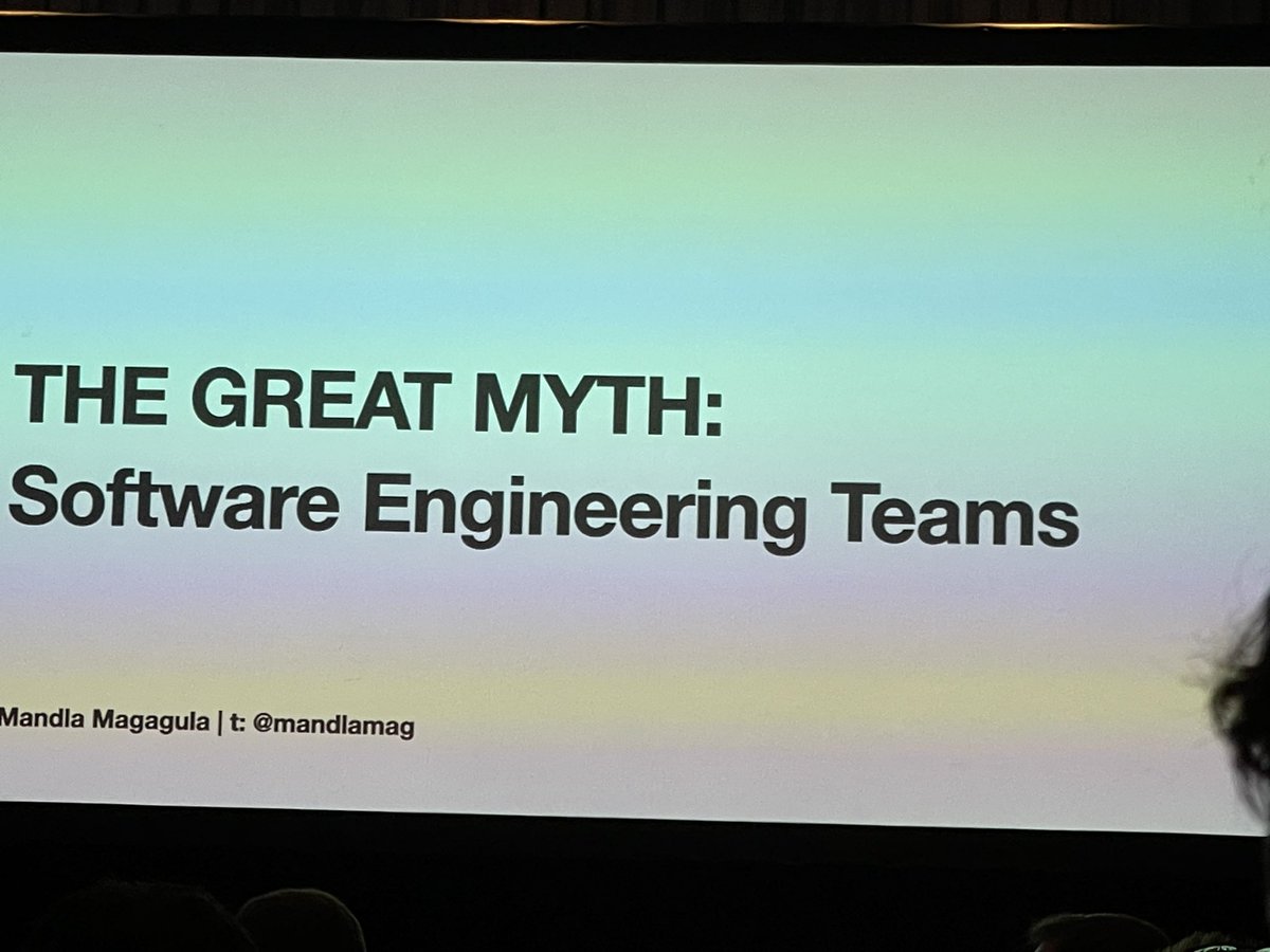 seraphimalia's tweet photo. Amazing talk from @mandlamag at #devconf. Using permaculture to understand how software development teams should operate and behave. #devconfza #devconf2022 @devconfza https://t.co/Xwu2sZLHuB