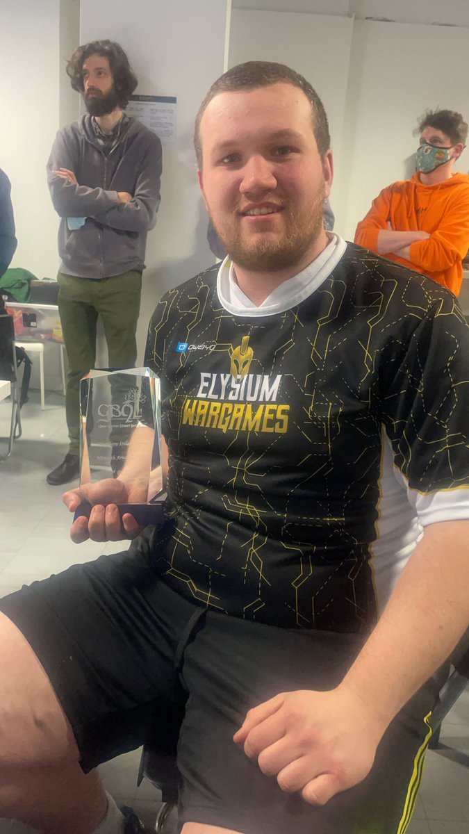 ElysiumWargames's tweet photo. This weekend me and the team went to Ireland to play in a Middle earth event, it was a gbhl 100 and we took away 2 prizes. 

Ellis came 3rd 
And Tom Armo got best sports!!

Cracking weekend! Loving middle earth as a game system. https://t.co/ClUeSTzCPp