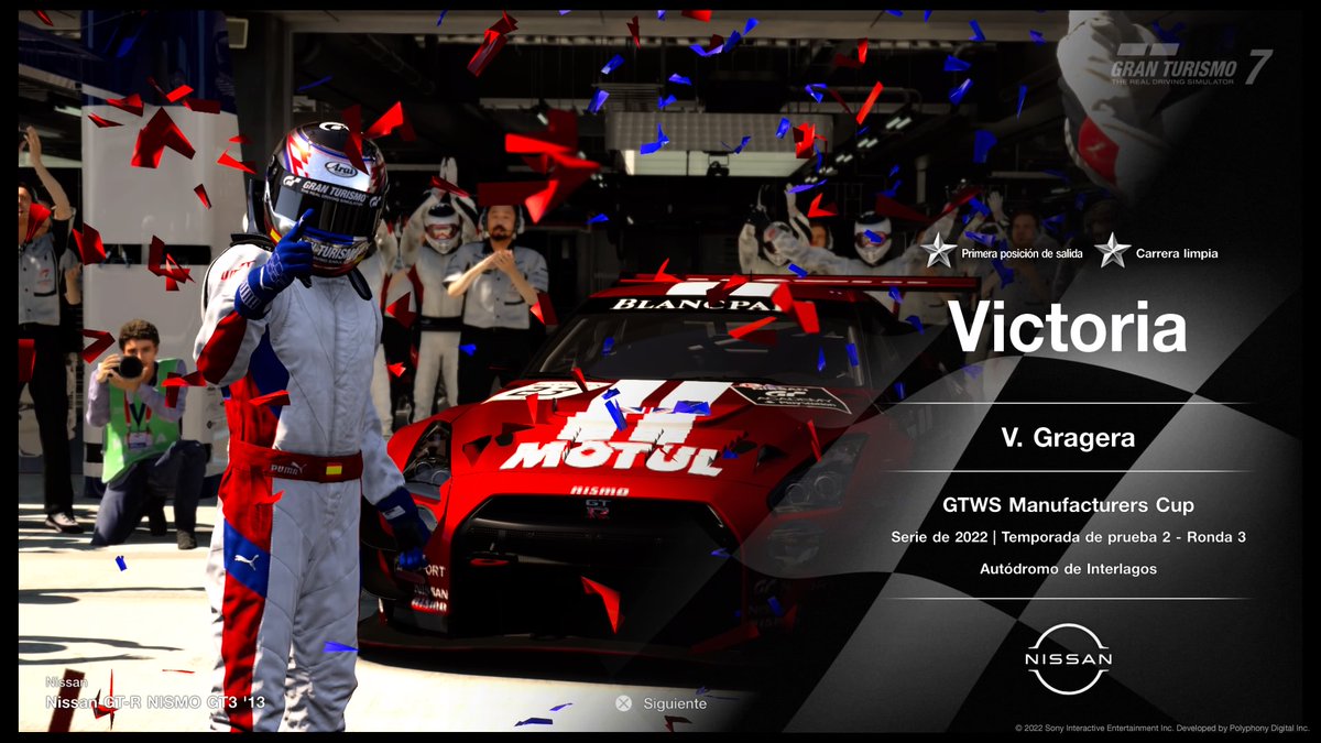 Carrera de 10 en interlagos con el godzilla 🏆💪