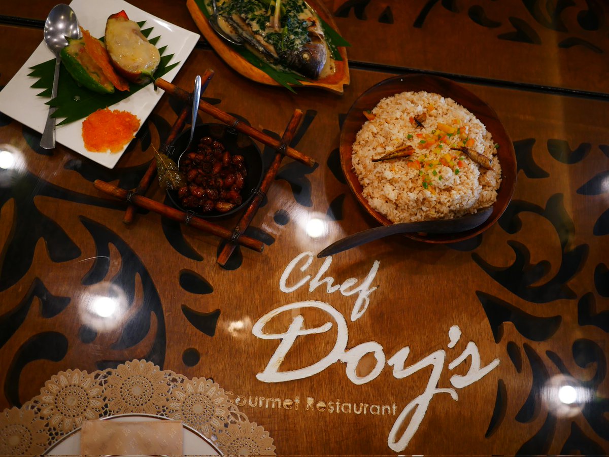 HappyFoodies's tweet photo. Bicol cuisine never fails to impress. Lunch here at Chef Doy's Gourmet #happyfoodies 
#excitingbicol https://t.co/nEvLbpnLba